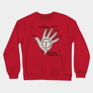 Leave Your Imprint - Hand Path 2 Crewneck Sweatshirt
